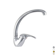 Monocomando lavello EUROR canna alta maniglia laterale Cromo