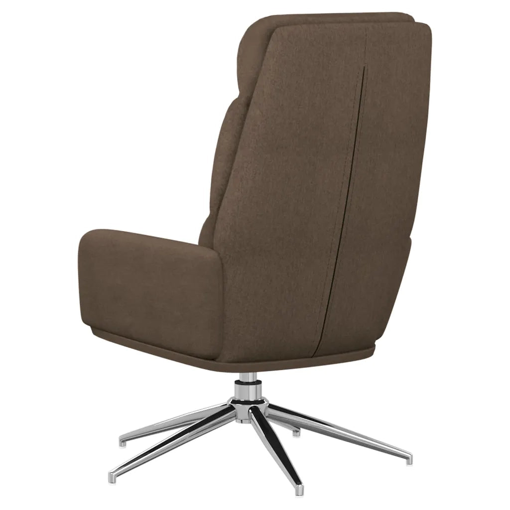 Sedia Relax Tortora in Tessuto 341139