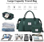 Borsa da viaggio Weekend borsa da bagno Borsa impermeabile Borsa da allenamento Borsa da fitness per donna da utilizzare in palestra e in viaggio