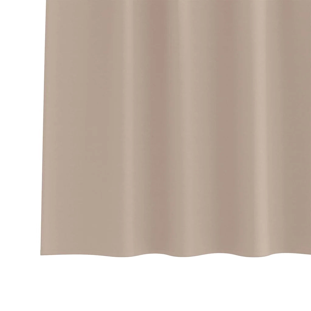 Tende Blackout con Anelli 2 pcs Talpa 140 x 140 cm Poliestere 4107548