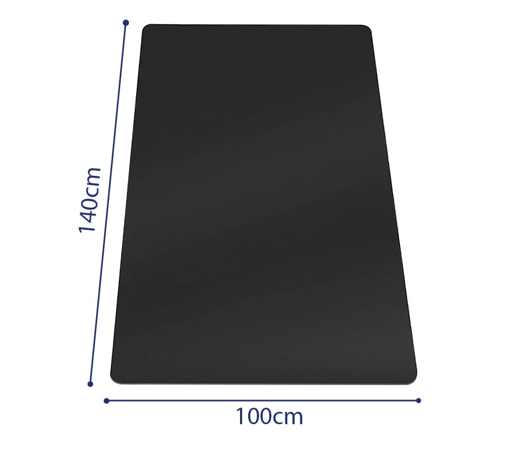 Tappetino protettivo per pavimenti Valora PVC MAT in polipropilene nero 140x100cm