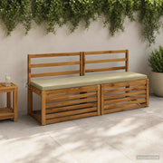 Cuscino per panchina SOEST 100% Poliestere Verde chiaro 948908