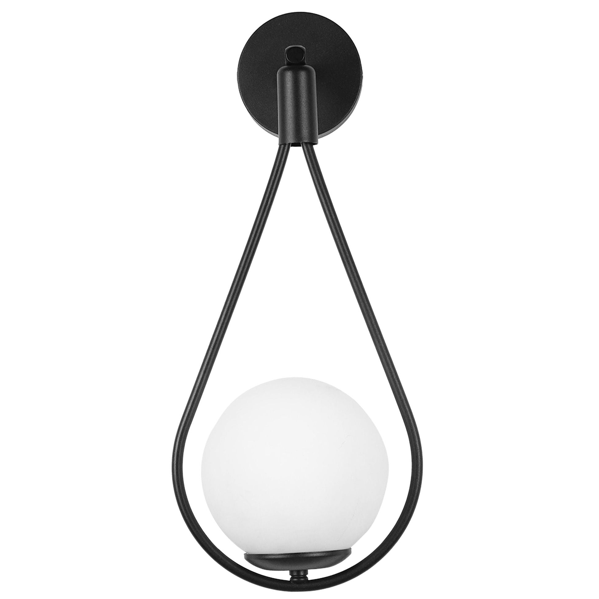 Lampada Da Parete G093-1w Black White