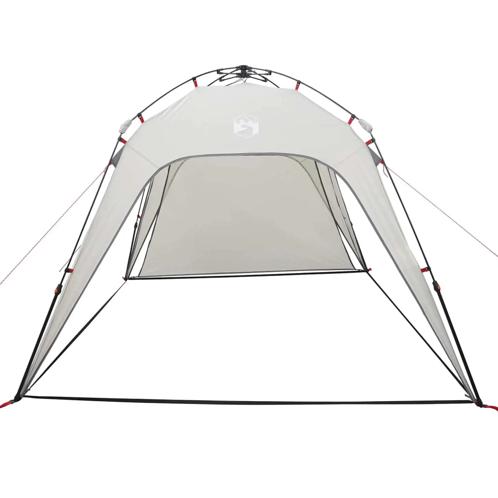 Tenda istantanea per 4 persone con rilascio rapido Grigio