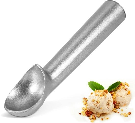 Scelta Solida - Spatola per Gelato - Anticongelante per Gelato - Spatola Professionale in Lega di Alluminio - Manico Comodo - Ideale per Desserti
