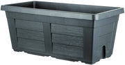 Bama FIORIERA RETTANGOLARE LEGNO Col. Antracite cm. 80x40x34 h