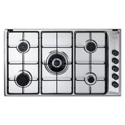 Piano cottura A Gas De Longhi FAMILY Fla 59 Dd 5 Fuochi (L86xP50) Inox