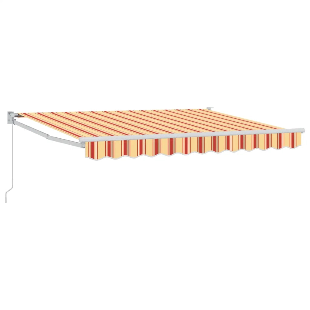 Tenda retrattile Giallo, Arancione e Bianco 3 x 2 m 3418893
