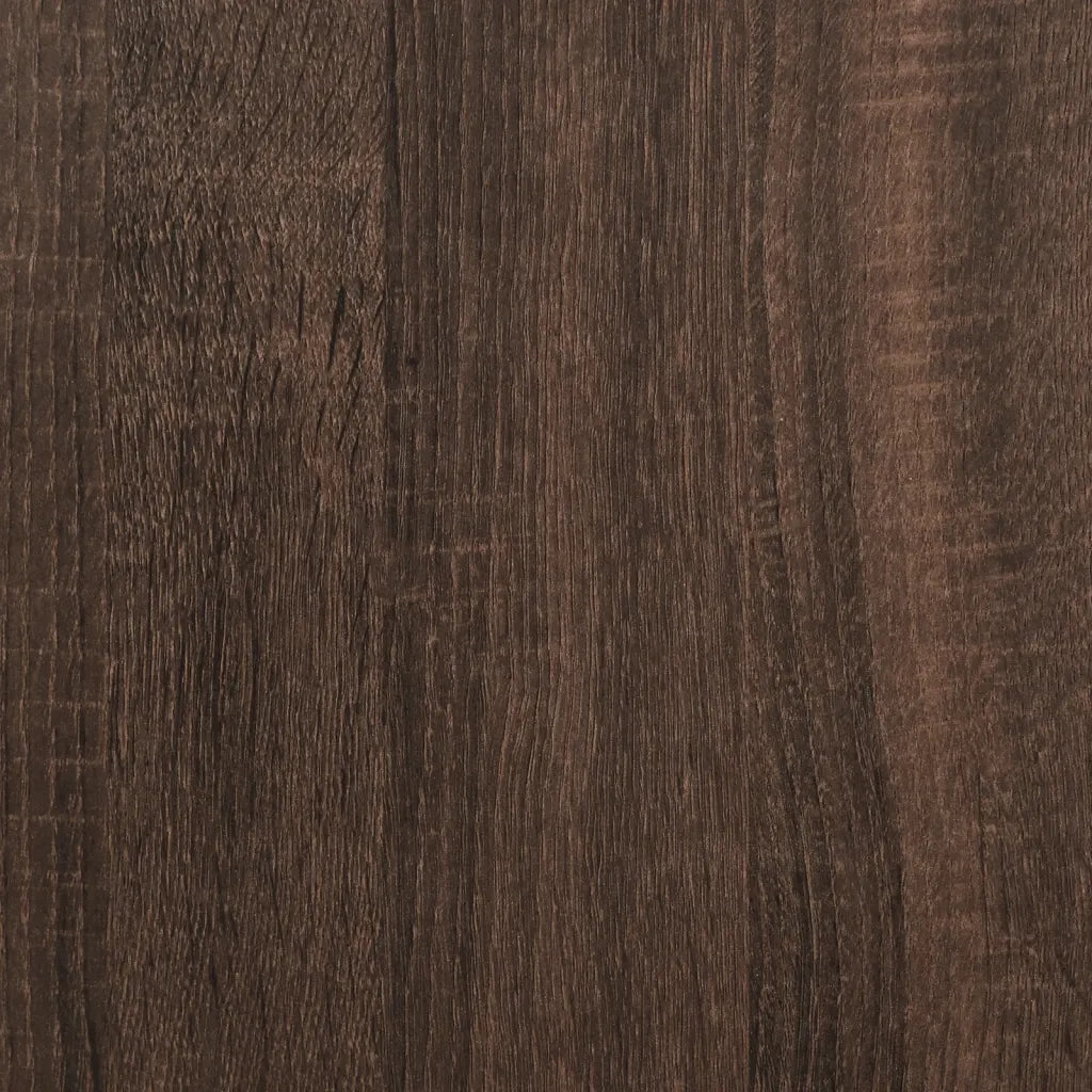 Armadietto con Ruote Rovere Marrone 60x48x81 cm in Truciolato CFW5543131