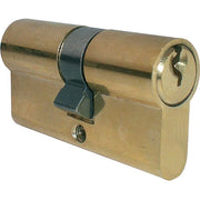 CILINDRO SAGOMATO 2300 IBFM - OTTONE CHIAVI 3 CAMMA DIN MM 60 30+30 KA- 2 pezzi