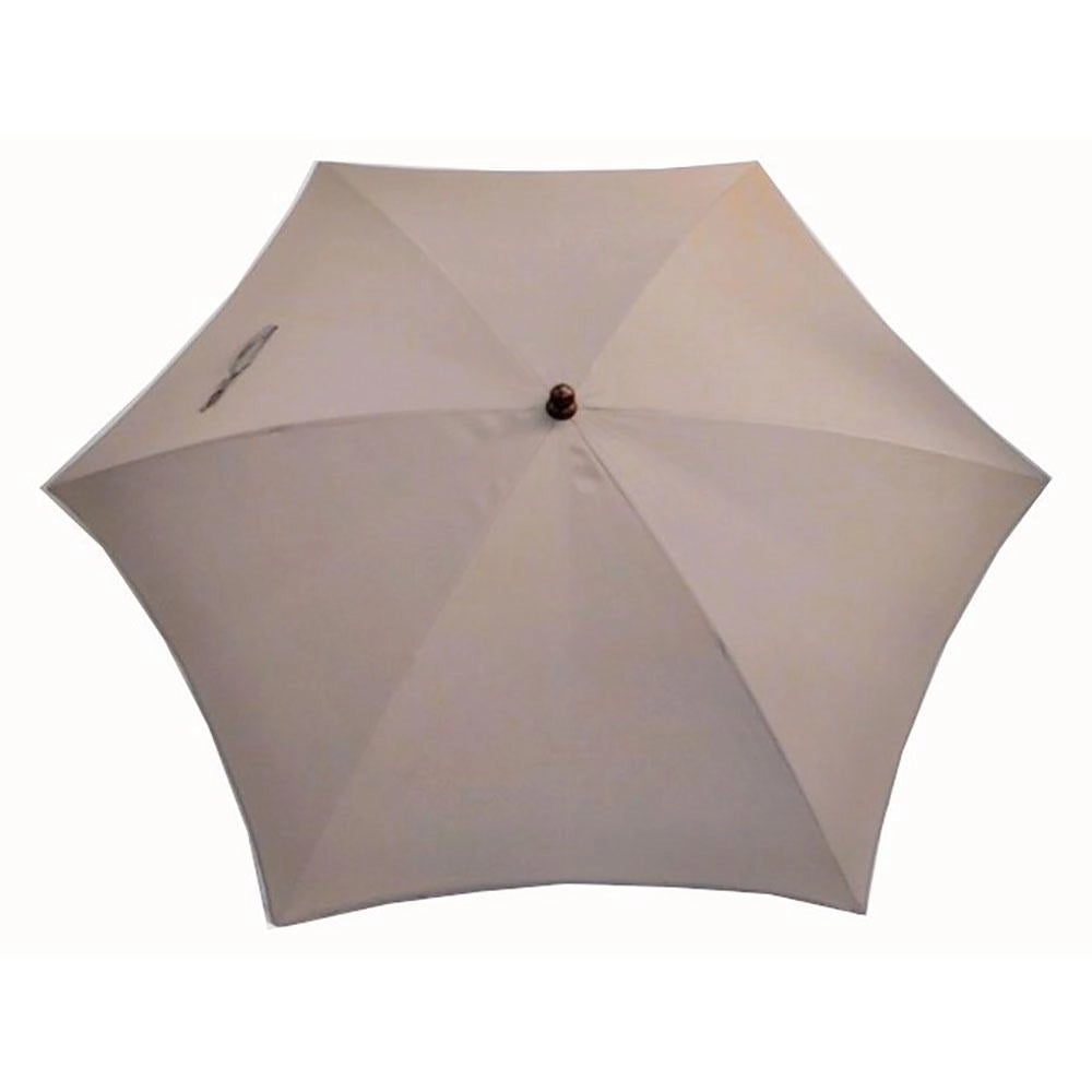 Ombrellone da Giardino Ø2,8 m Palo Ø35 mm in Alluminio Maffei Madera Tortora
