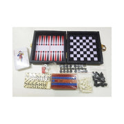 Trade Shop - Set 6in1 Scacchi Dama Domino Backgammn Giochi Da Tavolo Societa' Viaggio Travel -