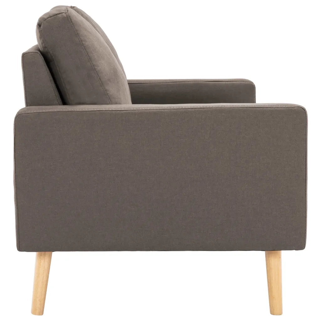 Divano a 2 Posti Grigio Talpa in Tessuto cod mxl 20781