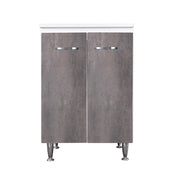 Base 60x50 ante corten grigio