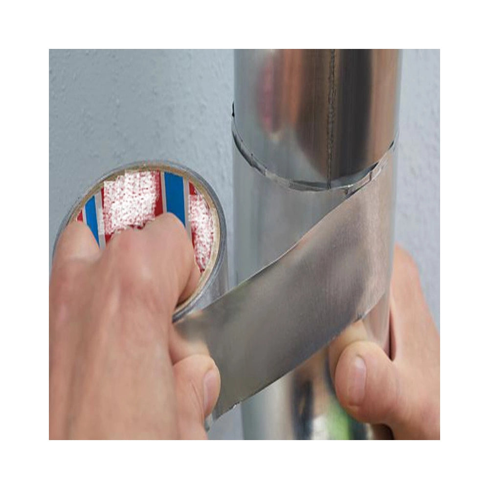 Banman nastro alluminio adesivo isolante rotolo da 50mm x 10mt