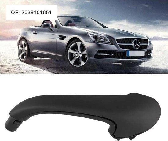 Comparto di apertura Zwart - Linkesto apertura per - Compatibile con C-klasse (W203) - Materiale ABS - Codice OEM 2038101551 - Maggiore stabilità - Comparto di apertura interno