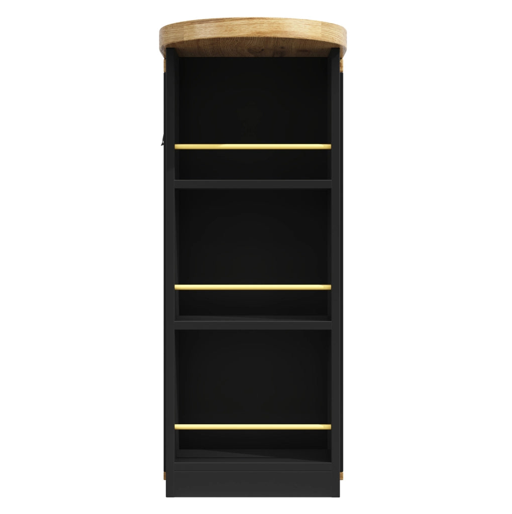 Tavolo da pranzo 138-220x39x105 cm allungabile con 2 cassetti in MDF e metallo naturale