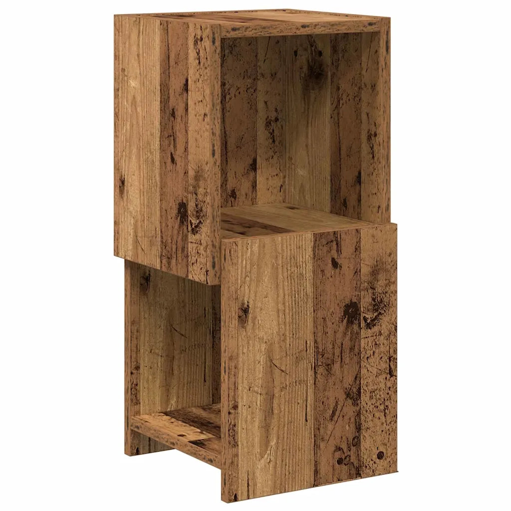 Mobile angolare Legno vecchio 25,5x25x55cm Legno multistrato
