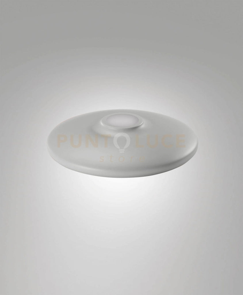 3804-58-288 DIFFUSORE/PARALUME IN METALLO GRIGIO D.25CM H.4,5CM PER KIT LUCI 8W