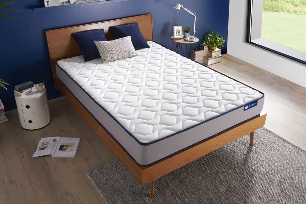 Materasso matrimoniale Actiflex form 140x190cm - Spessore : 22cm - Molle insacchettate e memory foam - Rigido
