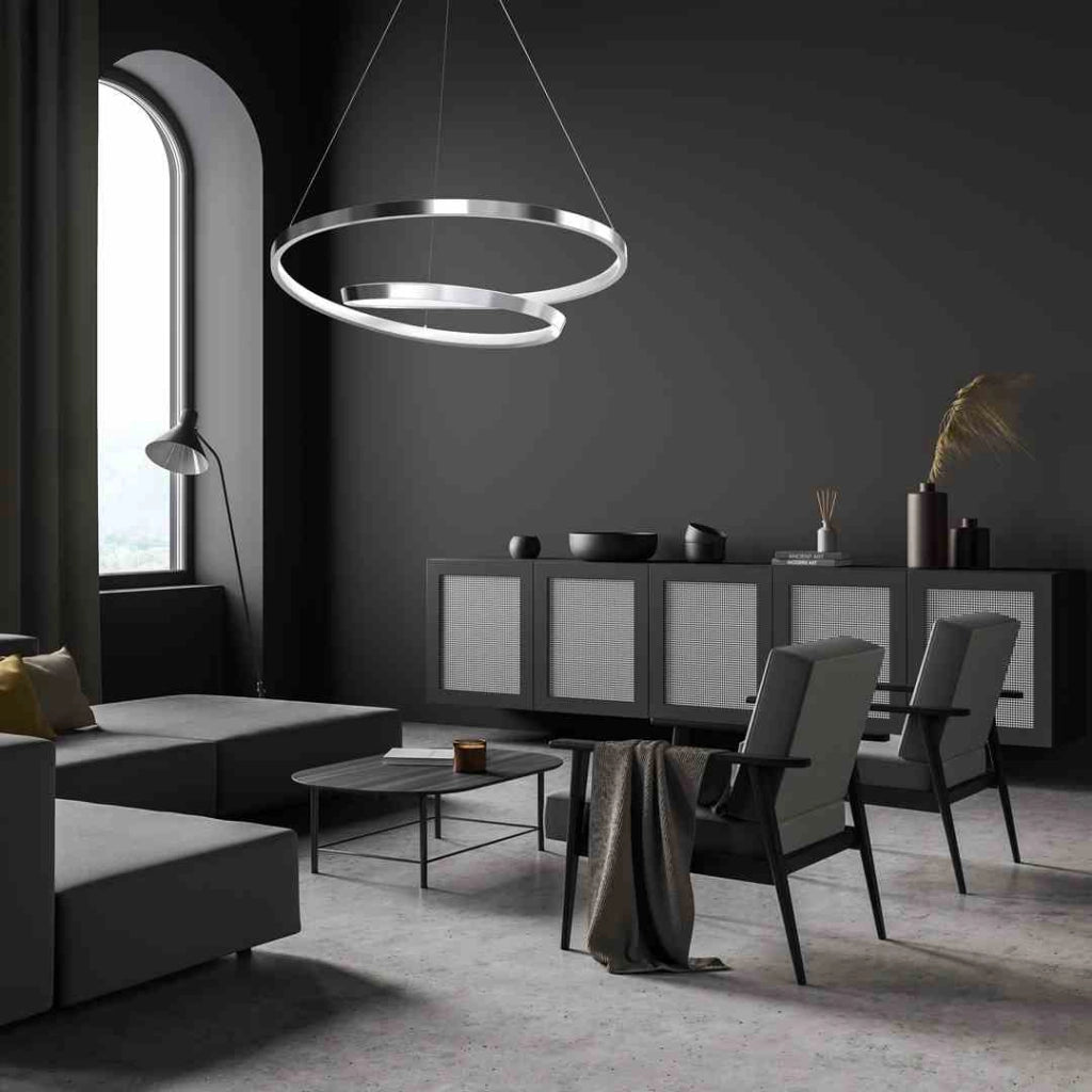 Lampadario sospeso Milagro Lucero LED 48W 4000K Ø50