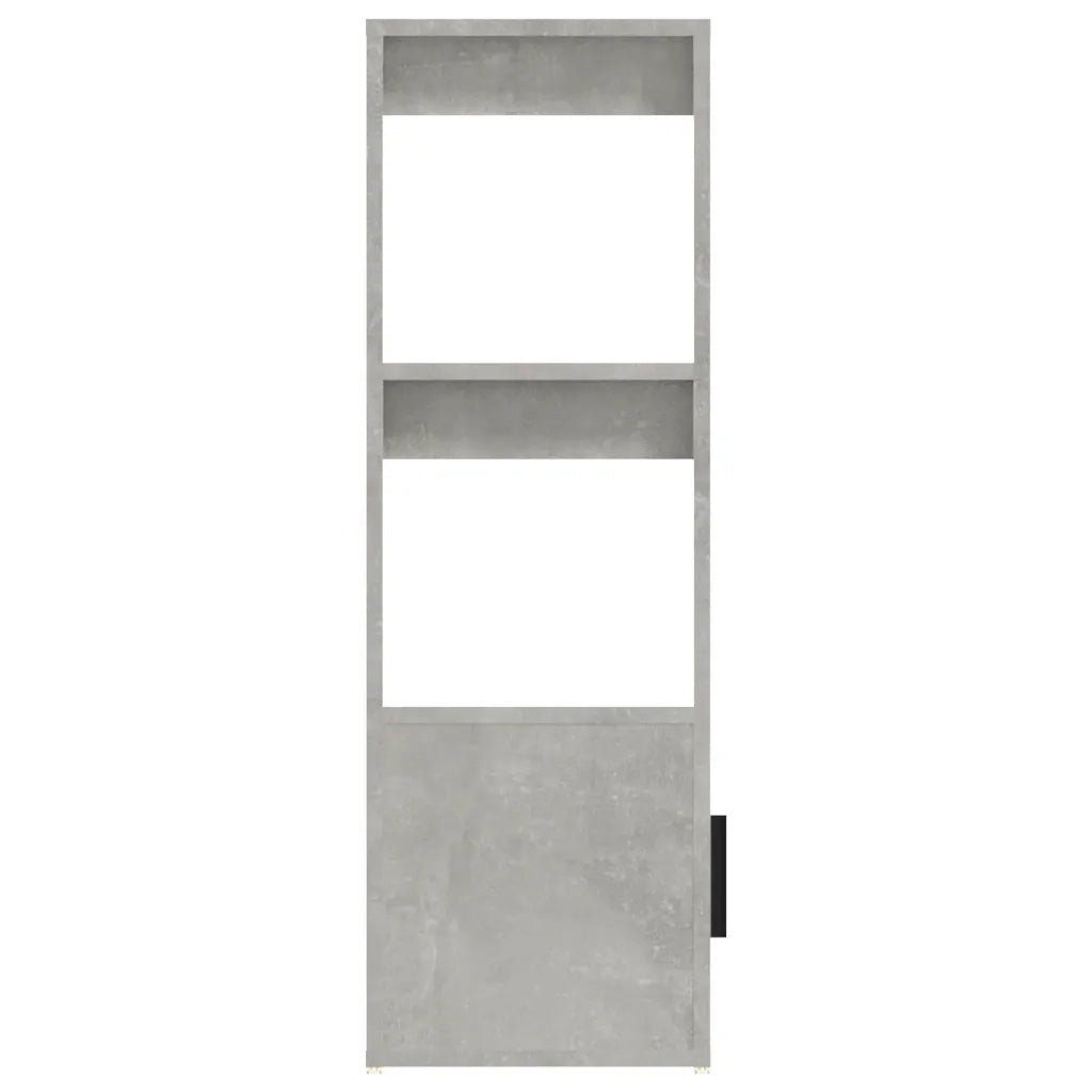 Credenza | Madia | Buffet da pranzo | Armadio da pranzo Grigio Cemento 80x30x90 cm in Legno Multistrato