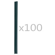 Clip per Strisce Recinzioni 100 pz in PVC Verde CFW4800979