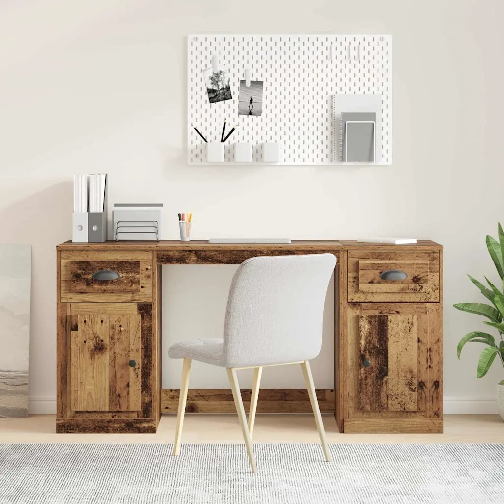 Scrivania con armadietto Legno vecchio 154,5 x 50 x 75 cm