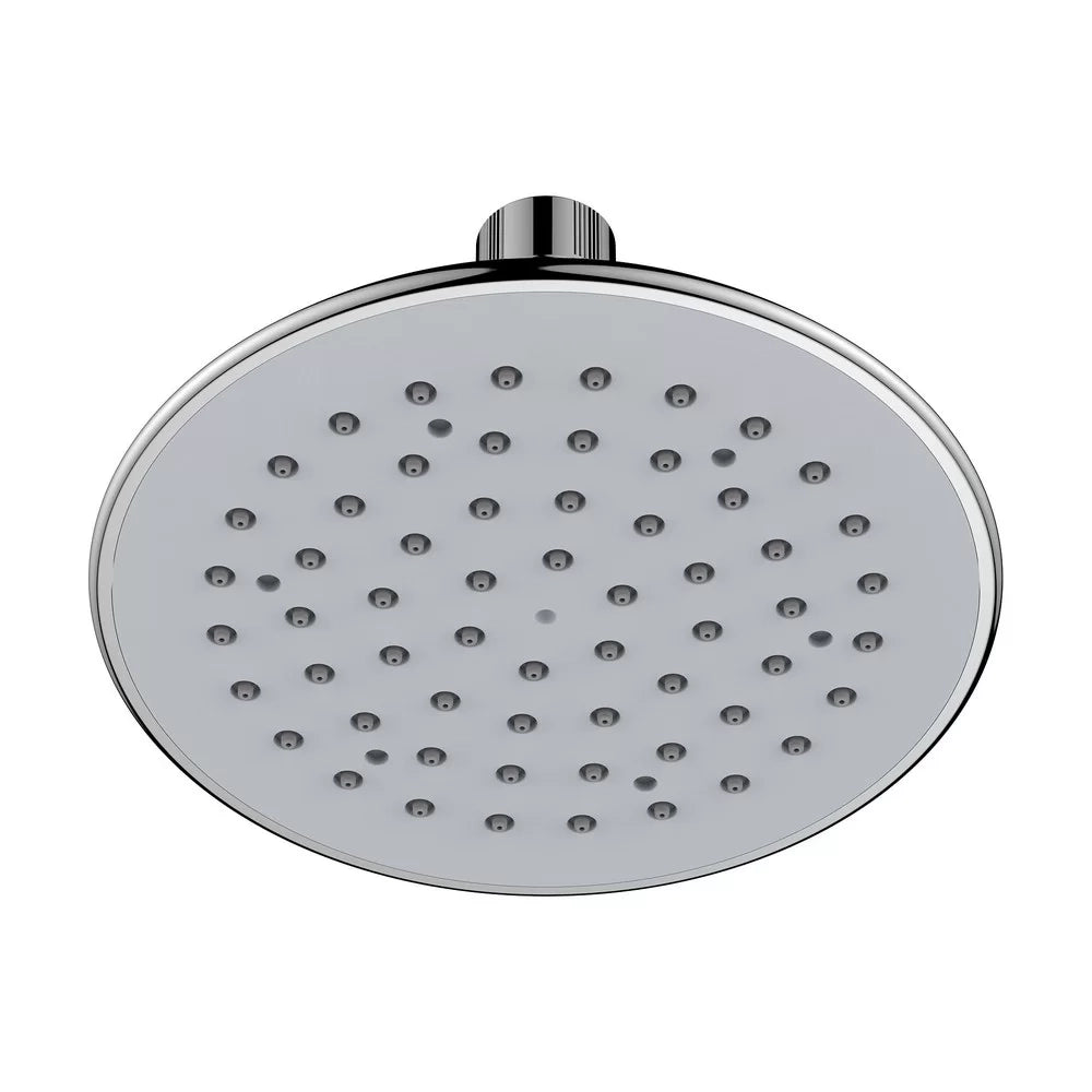 Soffione in abs cromato e grigio - Serie Icaria