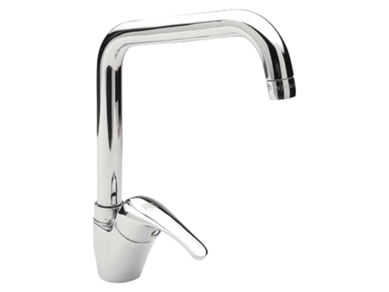 Rubinetto lavello con bocca alta a u girevole - serie 35