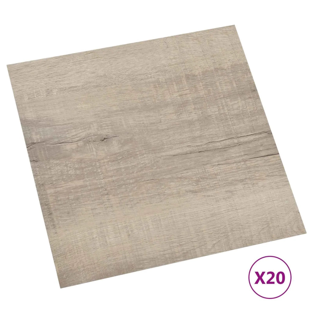 Plance per Pavimentazione Autoadesiva 30,5 x 30,5 cm 20 pcs PVC 42046390