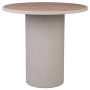 Tavolino in metallo e legno 65x65x60,5h cm