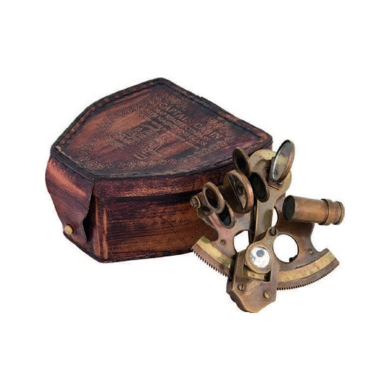 Sestante tipo ottone l 10 cm