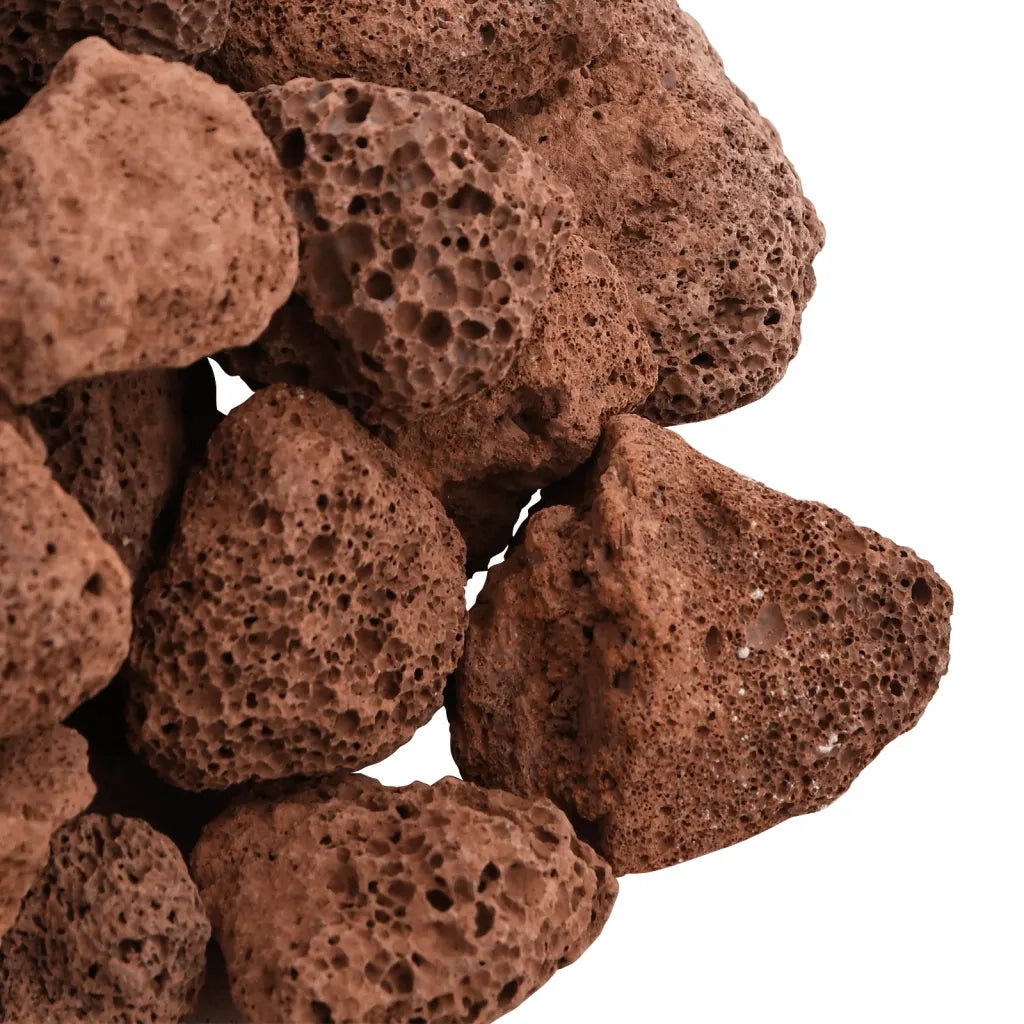 Rocce Vulcaniche 25 kg Rosse 3-5 cm CFW9632873