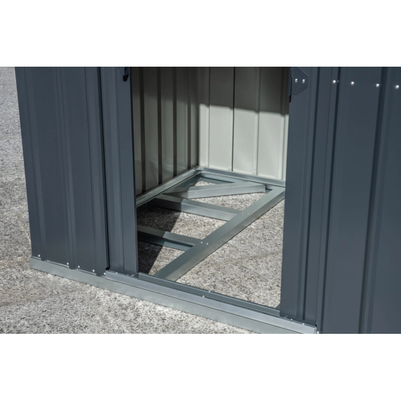 Telaio Per Pavimento In Acciaio Galvanizzato Per Casetta A Due Falde 245X185 Moia