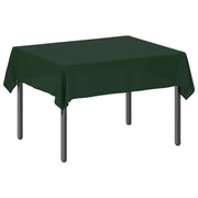 Tovaglia da Tavolo Rettangolare Verde Scuro 110 x 140 cm 42039948