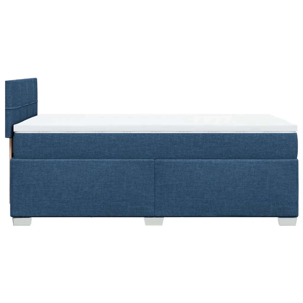 Giroletto a Molle con Materasso Blu 90x200 cm inTessuto 3285777