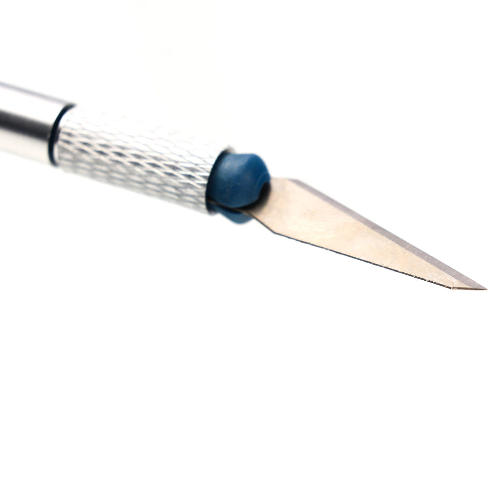 Set di Scalpelli Rosfix con 3 Manici e 13 Lame – Precisione e Versatilità | Dimensioni Manico: 10,4/9,3/9 cm