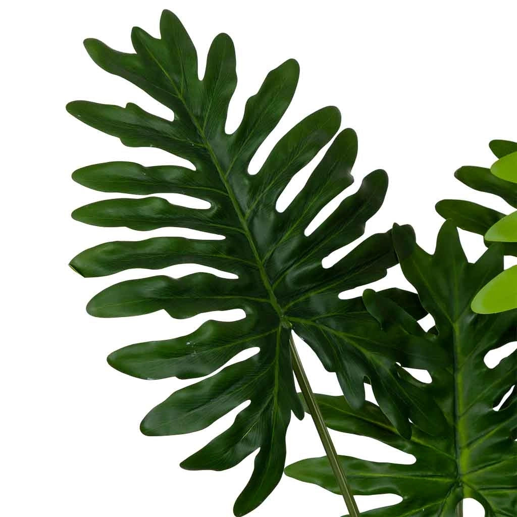 Guembé artificiale con 12 foglie verde 104x104x130