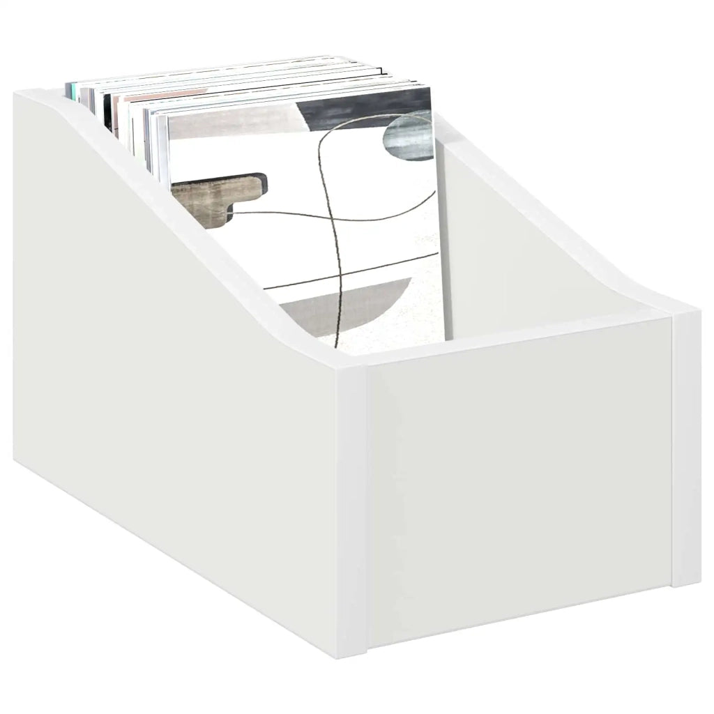 Scatola per dischi LP Bianco 18 x 32 x 18 cm 8012794