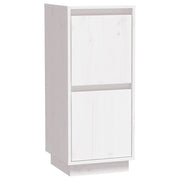 Credenza | Madia | Buffet da pranzo | Armadio da pranzo Bianca 31,5x34x75 cm in Legno Massello di Pino