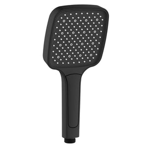 Doccia nera con pulsante 3 getti