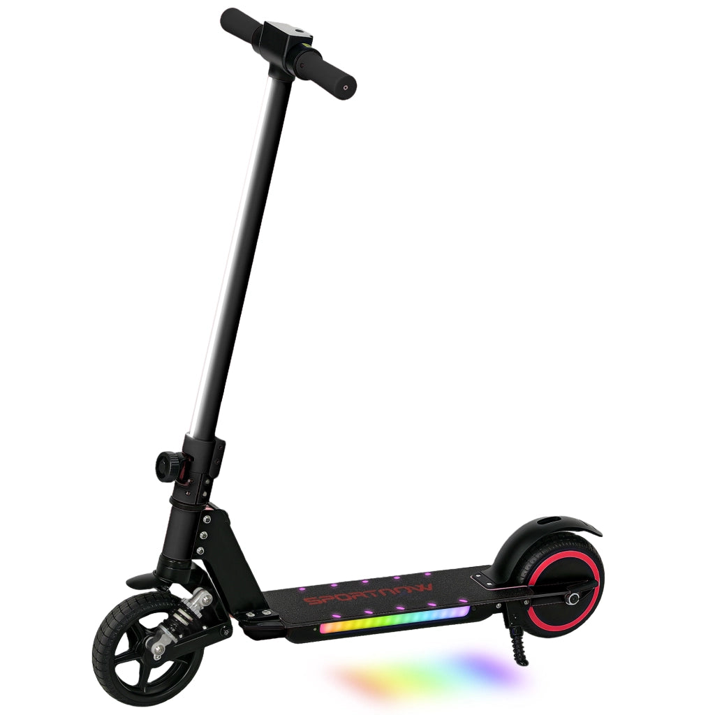 Monopattino Elettrico per Bambini 6-14 Anni ¨C Xylo ¨C Pieghevole Alluminio Nero 14 km/h