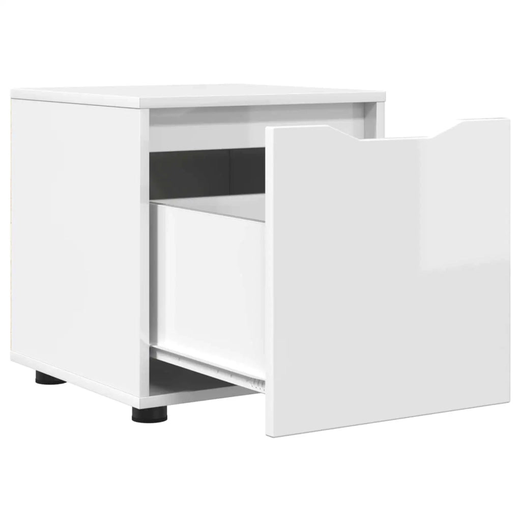 Mobile da Bagno Bianco Lucido 40,5 x 40 x 44 cm 888951