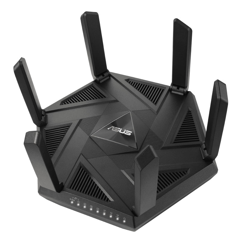 Asus rt-axe7800 router wireless tri-band (2,4 ghz/5 ghz/6 ghz) nero - 90IG07B0-MU9B00