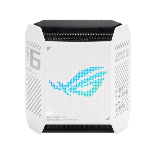 Asus rog rapture gt6 banda tripla (2.4 ghz/5 ghz/5 ghz) wi-fi 6 (802.11ax) bianco 4 interno - 160702