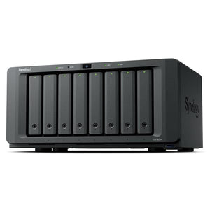 Nas synology ds1825+ x 8hd 3.5/2.5 sata/ssd/m.2 -no hd-amd ryzen v1500b-2p 2.5gbe rj45-3p usb3.2 - ddr4 8g-supp. 40 telec.
