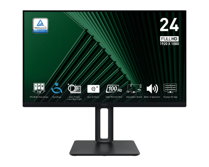 Msi pro mp245pg monitor pc 60,5 cm (23.8") 1920 x 1080 pixel full hd lcd nero