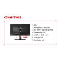 Msi mag 321up qd-oled monitor pc 80 cm (31.5") 3840 x 2160 pixel 4k ultra hd nero - 9S6-3DD39T-012