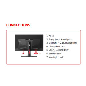 Msi mag 321up qd-oled monitor pc 80 cm (31.5") 3840 x 2160 pixel 4k ultra hd nero - 9S6-3DD39T-012